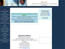 Tablet Screenshot of jrccvt.org